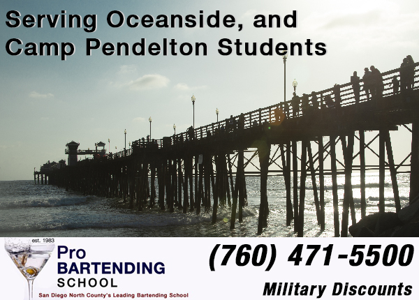 bartending classes in oceanside military discounts